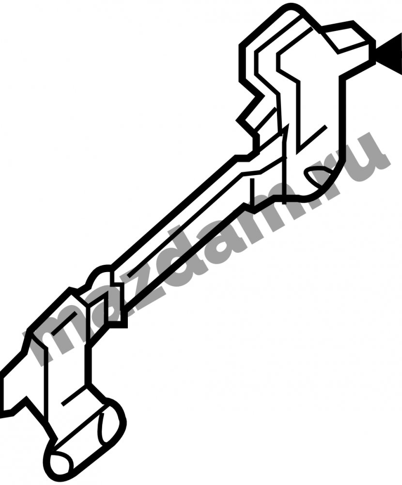 Clip Art Technology Angle Line Weapon - Black M - 2013 Mazda Cx Transparent PNG