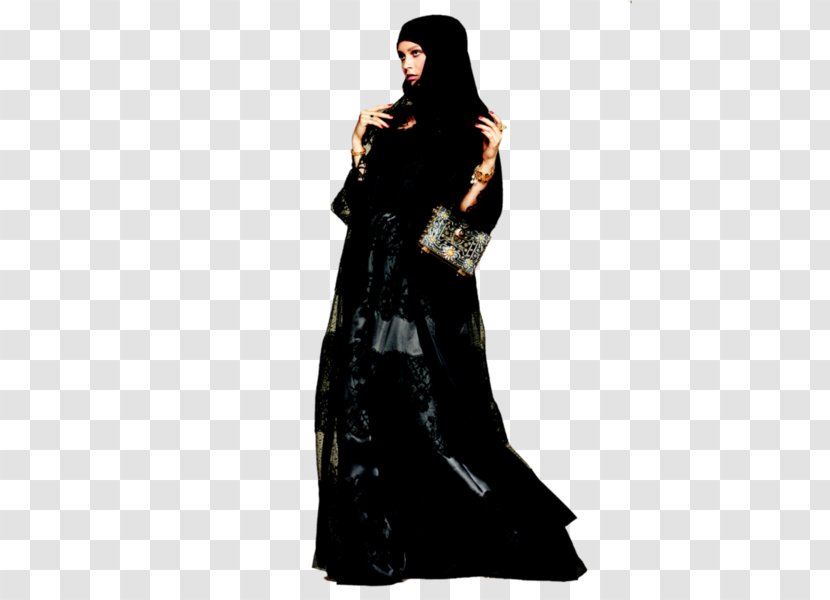 Dolce & Gabbana Abaya Italian Fashion Hijab - Stefano Transparent PNG