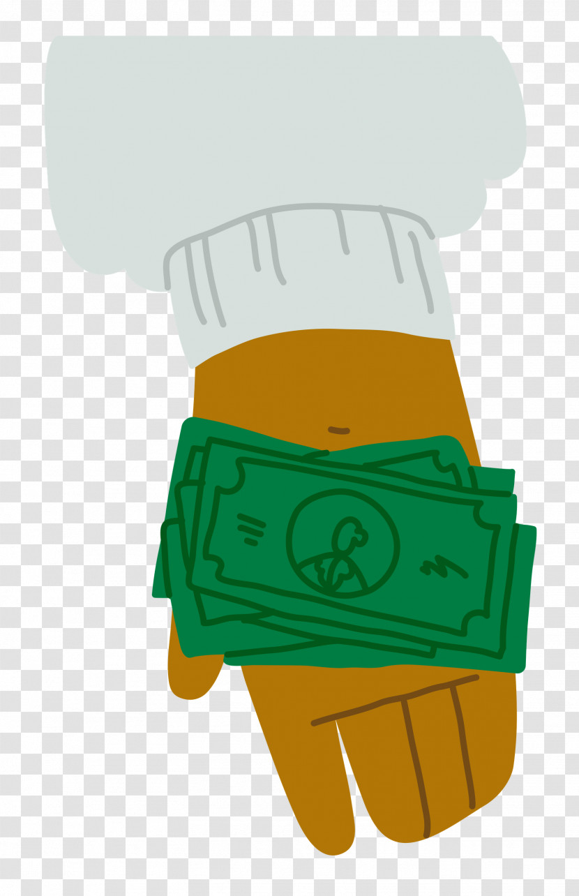 Hand Giving Cash Transparent PNG