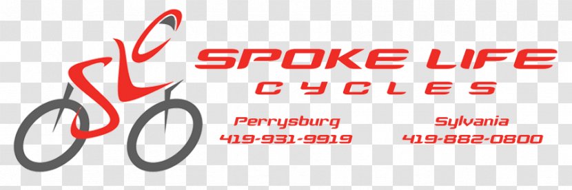 Spoke Life Cycles Perrysburg Logo Bicycle - Area - Cut The Ribbon Transparent PNG