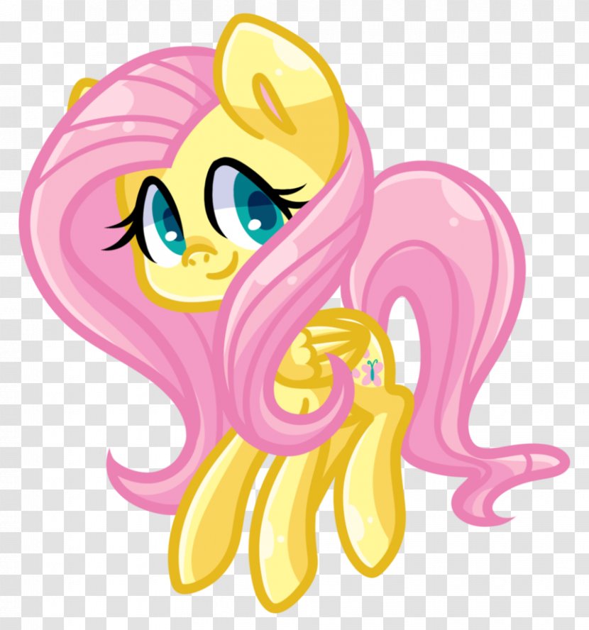 Pony Fluttershy Pinkie Pie Rarity Rainbow Dash - Cartoon - Shy Transparent PNG