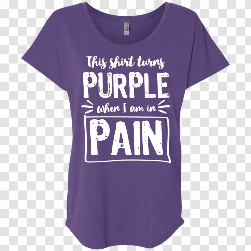 T-shirt Hoodie Clothing Top - Violet Transparent PNG