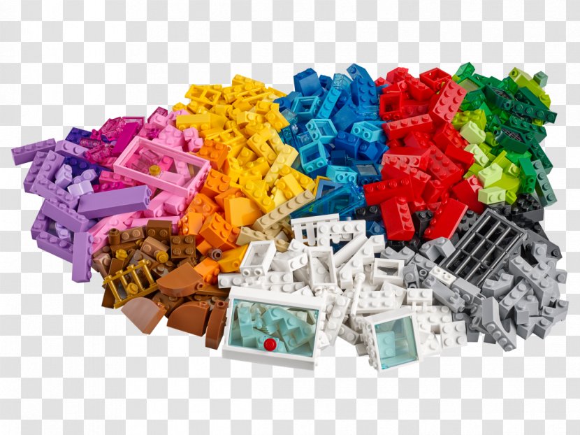 LEGO 10703 Classic Creative Builder Box Toy Block Amazon.com - Lego Transparent PNG