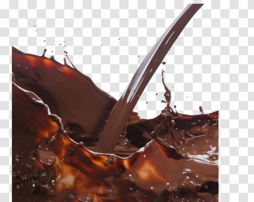 Hot Chocolate Milk Food - Drops Of Water Transparent PNG