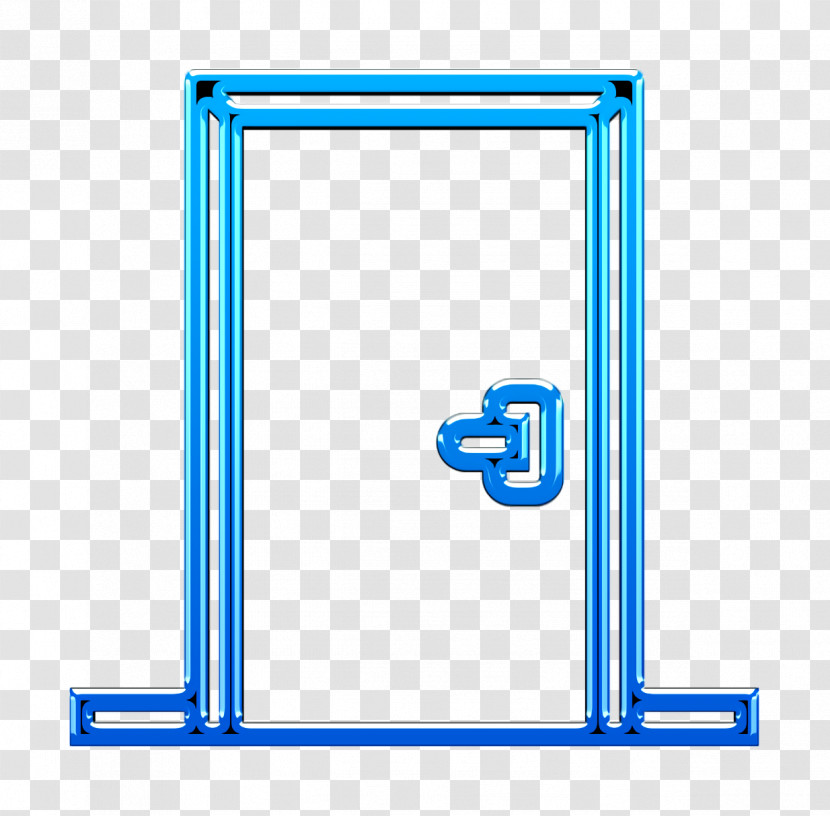 Door Icon Household Set Icon Transparent PNG