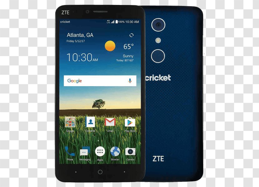 ZTE Blade X Max Cricket Wireless Smartphone Spark - Telephony Transparent PNG