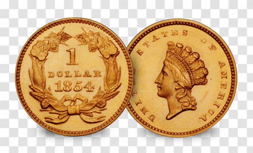 Coin Gold - Currency - Indian Princess Transparent PNG