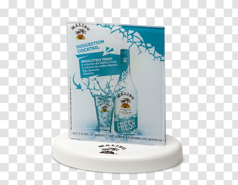 Malibu Fresh Essentials Water Table-glass - Advertise A Menu Transparent PNG