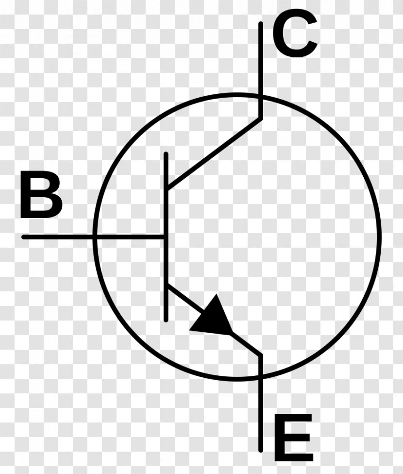 Bipolar Junction Transistor NPN PNP Tranzistor Electronic Symbol - Mosfet - NP Transparent PNG