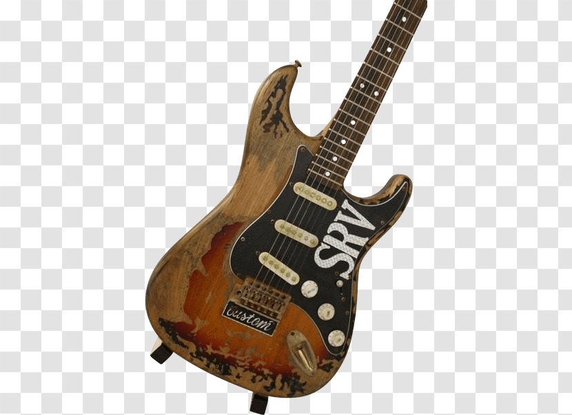 Bass Guitar Electric Stevie Ray Vaughan's Musical Instruments Effects Processors & Pedals - Silhouette Transparent PNG