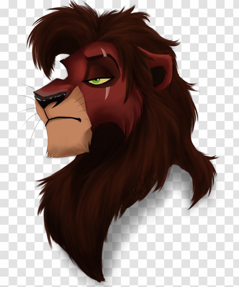 Lion Scar Kovu Ahadi Art - Nose Transparent PNG