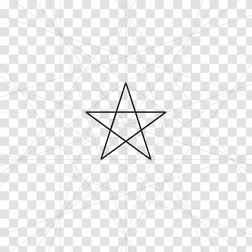 Pentagram Five-pointed Star Polygon Circle - Point - Pentagon Transparent PNG