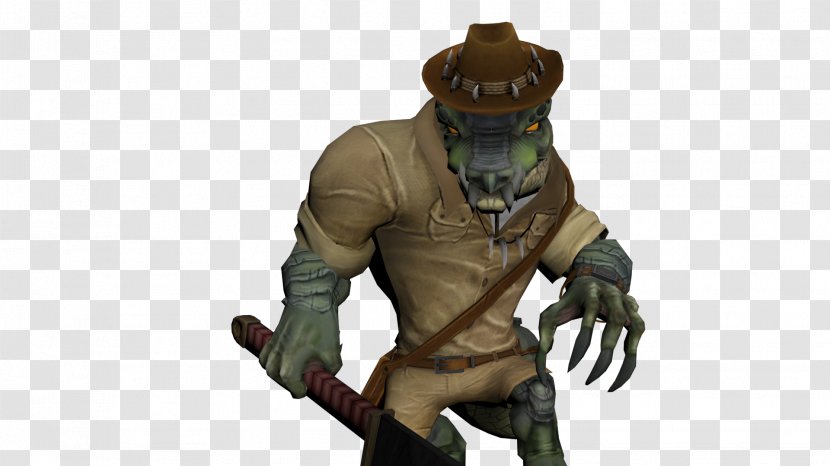 Sobek Smite Imgur Rendering - Fictional Character Transparent PNG