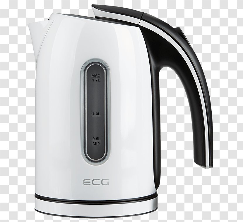 ECG RK 1766 Rapid Boil Kettle Electric Water Boiler 0520 - Heater - Kitchen Cord Reels Transparent PNG