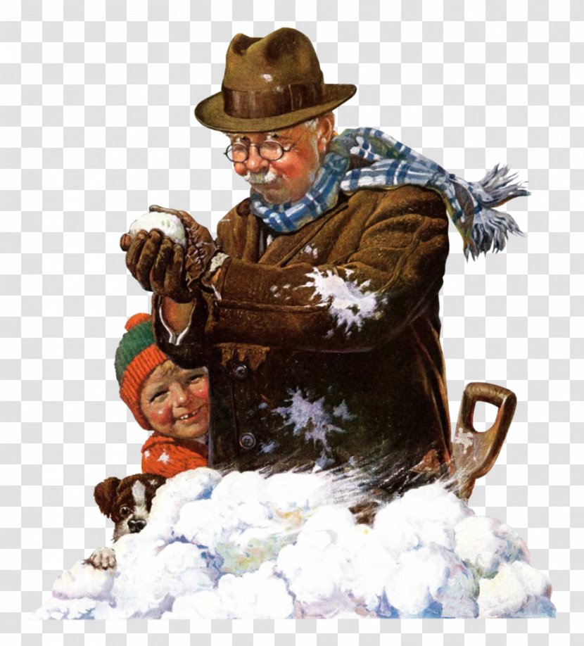 The Saturday Evening Post Magazine Snowball - Grand Ma Transparent PNG