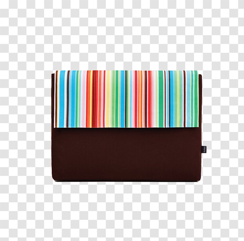 Rectangle Turquoise - Bag - Rainbow Stripes Transparent PNG
