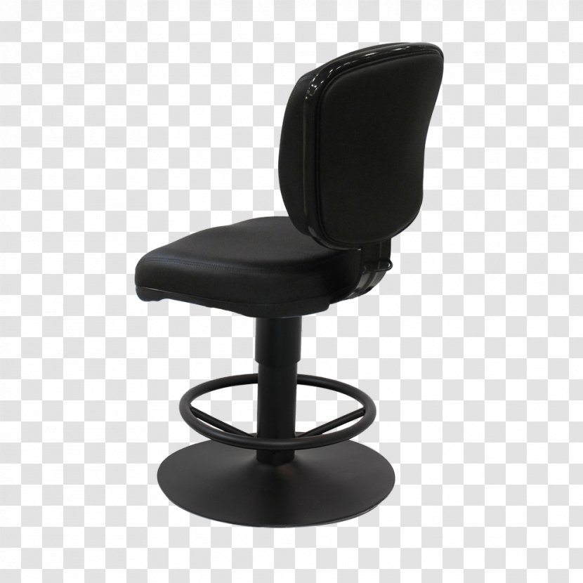 Office & Desk Chairs - Black - Chair Transparent PNG