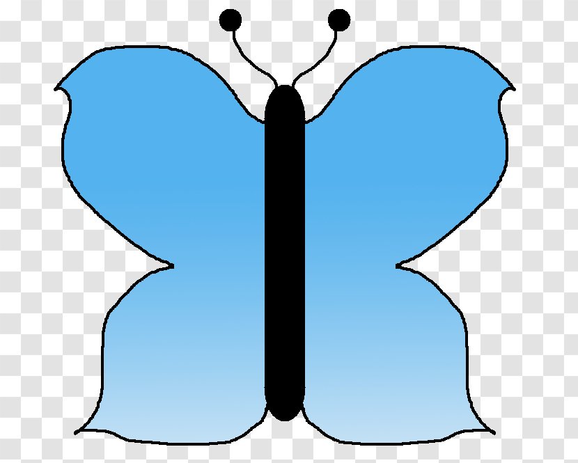 Butterfly Insect Pollinator Animal Invertebrate - Artwork - Blue Transparent PNG