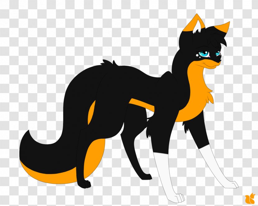 Whiskers Kitten Domestic Short-haired Cat Black - Carnivoran - Fox Draw Transparent PNG