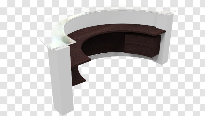 Angle Desk - Table - Reception Transparent PNG
