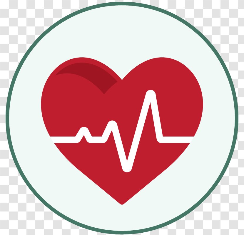 First Aid Supplies Heart Rate Pulse - Cartoon Transparent PNG