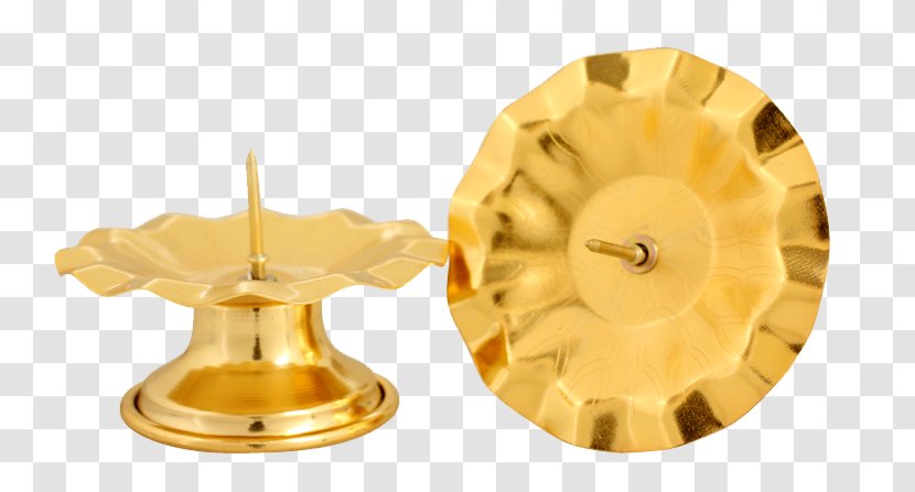 Candlestick - Gold Copper Candle Table Material Transparent PNG