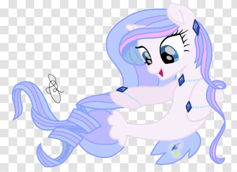Pony Blue DeviantArt Princess Luna Fluttershy - Heart - Flower Transparent PNG