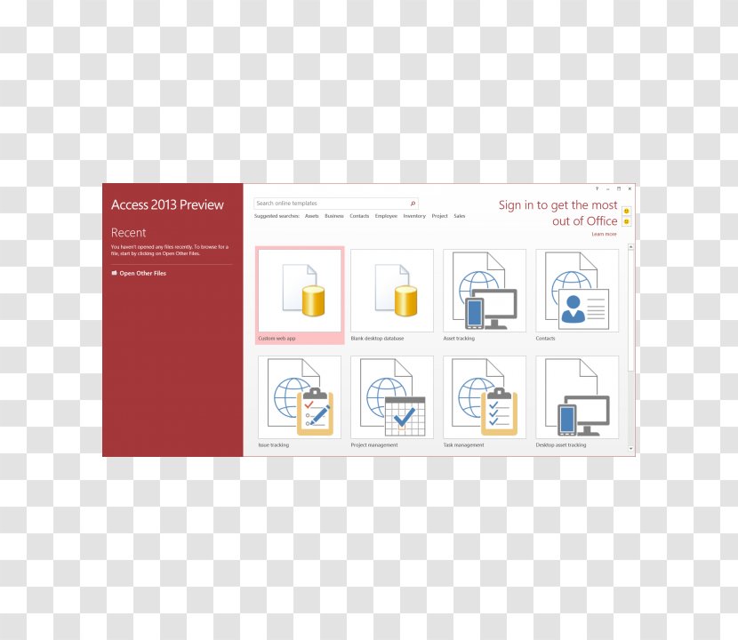 Microsoft Access Database Office 365 - Brand Transparent PNG