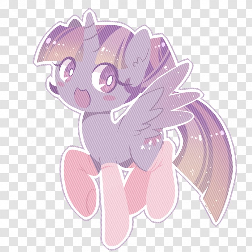 Horse Pony Violet Lilac Mammal - Frame - Sparkle Transparent PNG