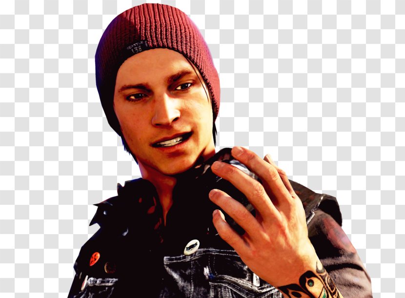 Infamous Second Son First Light 2 Delsin Rowe - InFamous Transparent PNG