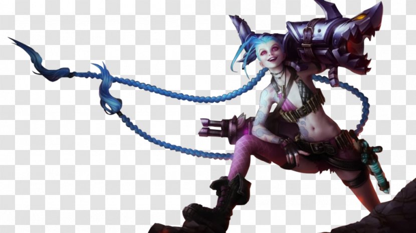 League Of Legends Angels Jinx Rendering - Gamer - Free Image Transparent PNG