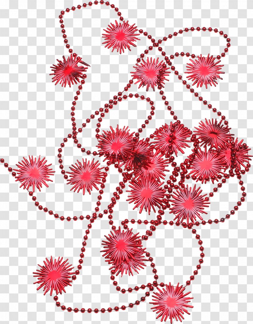 New Year Christmas Ornament Petal Clip Art - Flower Transparent PNG