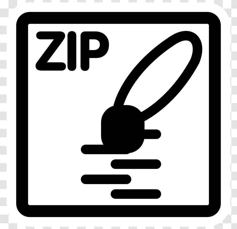 Tar Zip Clip Art - Filename Extension - Zipper Transparent PNG