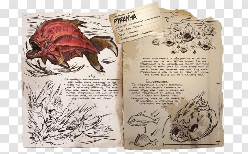 ARK: Survival Evolved Parasaurolophus Megapiranha Paranensis Xbox One - Dinosaur Transparent PNG