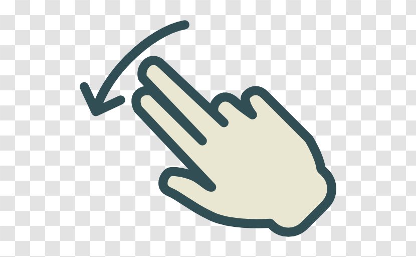 Thumb Line Clip Art - Finger - Design Transparent PNG
