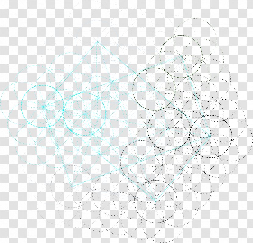 Drawing Circle Pattern - Microsoft Azure - FLOWER PATTERN Transparent PNG