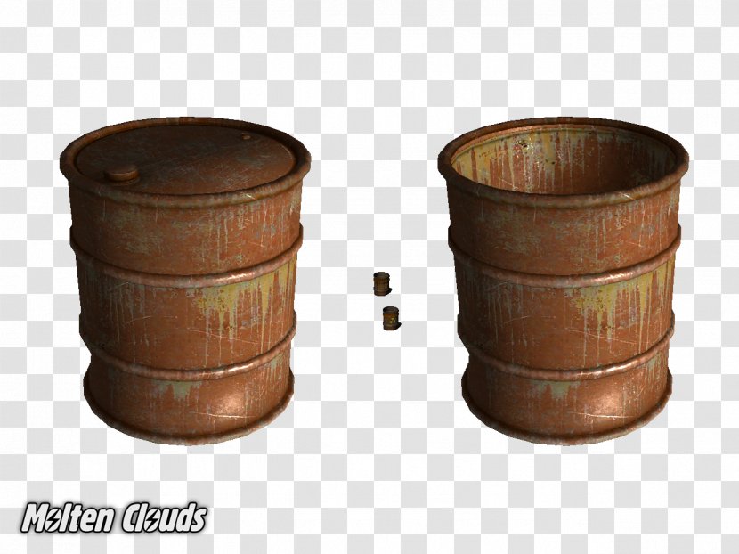 Copper Design Barrel Image Transparent PNG