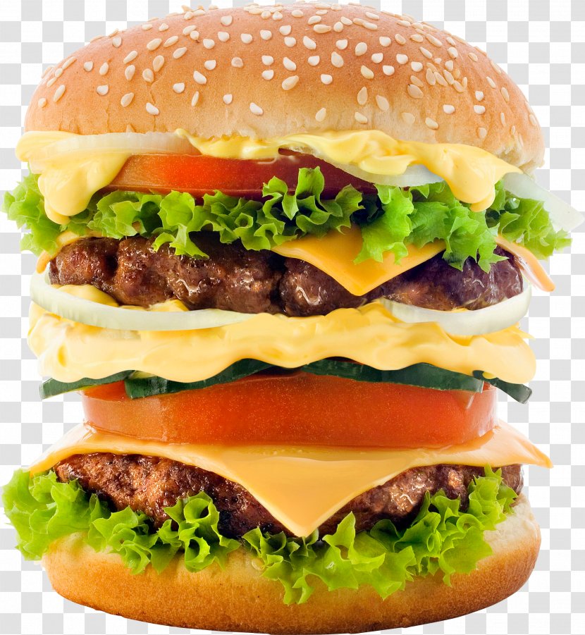 Hamburger Cheeseburger McDonald's Big Mac French Fries Fast Food - Patty - Bacon Transparent PNG