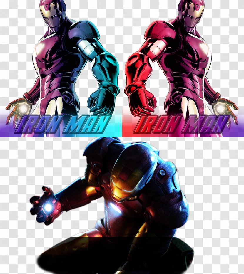 Iron Man Marvel Vs. Capcom 3: Fate Of Two Worlds Superhero Comics - Tshirt Transparent PNG