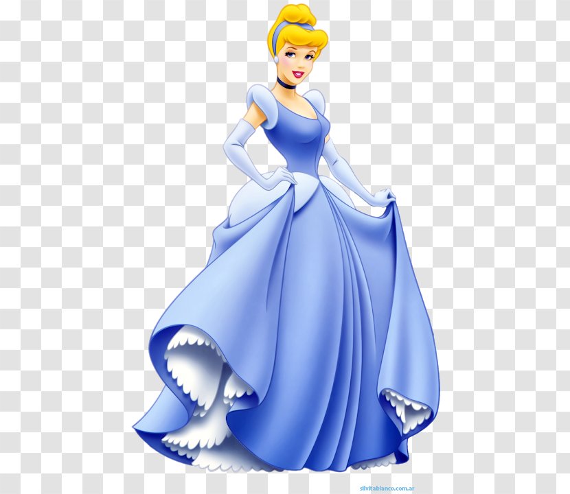 Cinderella Princesas Belle Disney Princess The Walt Company - Electric Blue Transparent PNG