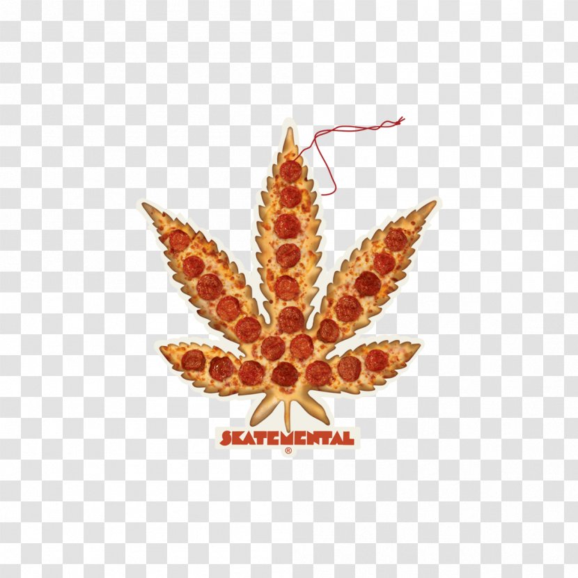 Skate Mental Take A Hike Air Freshener Pizza Cannabis Take-out Transparent PNG