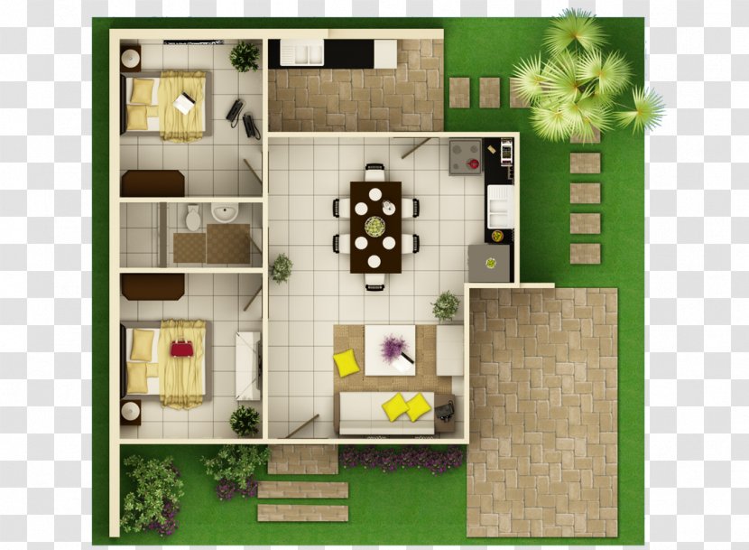 Floor Plan House Interior Design Services - Area Building - And Lot Transparent PNG