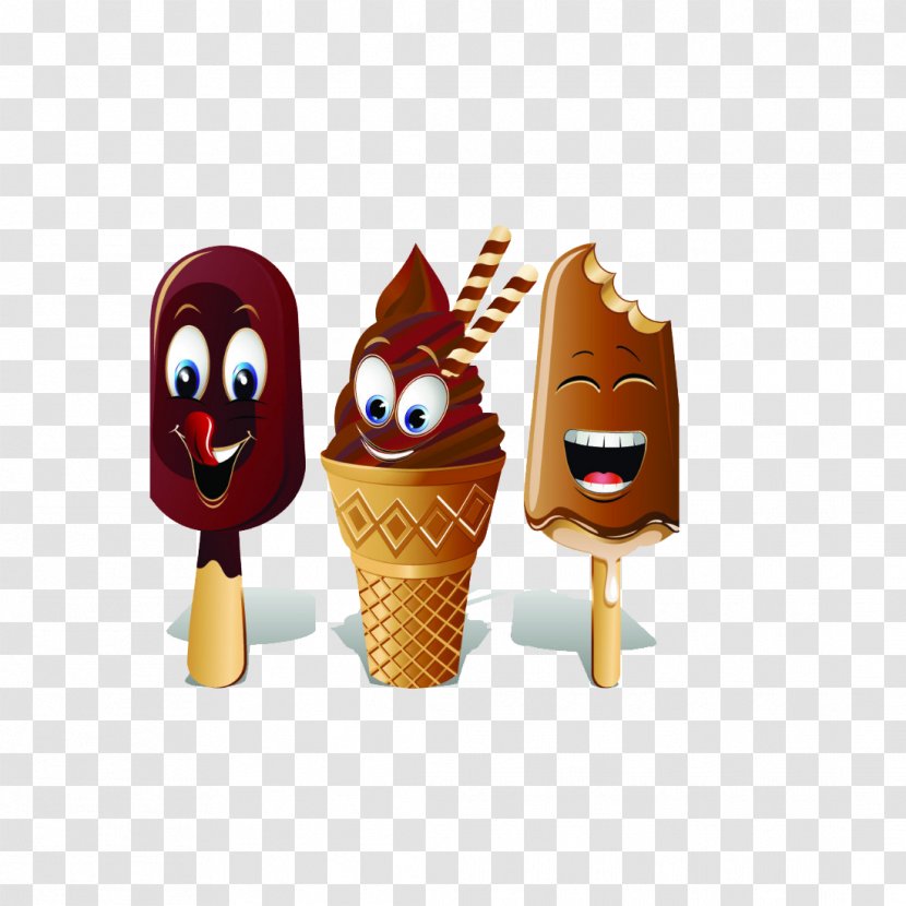 Ice Cream Cone Chocolate Sundae Transparent PNG