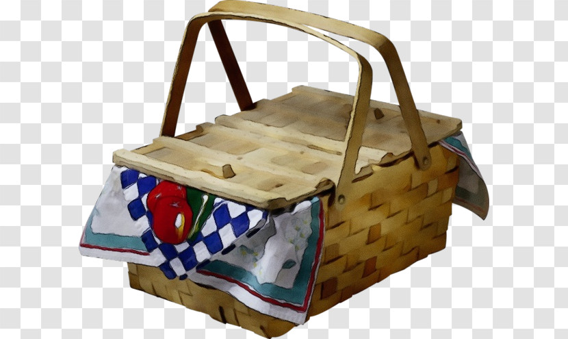 Picnic Basket Basket Bag Recreation Home Accessories Transparent PNG