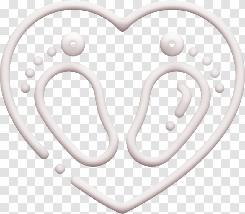 Maternity Icon Footprints Icon Newborn Icon Transparent PNG