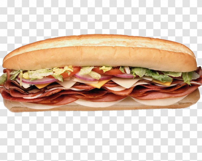 Submarine Sandwich Delicatessen Italian Cuisine Food Algonquin Sub Shop - Fast - Ham Transparent PNG
