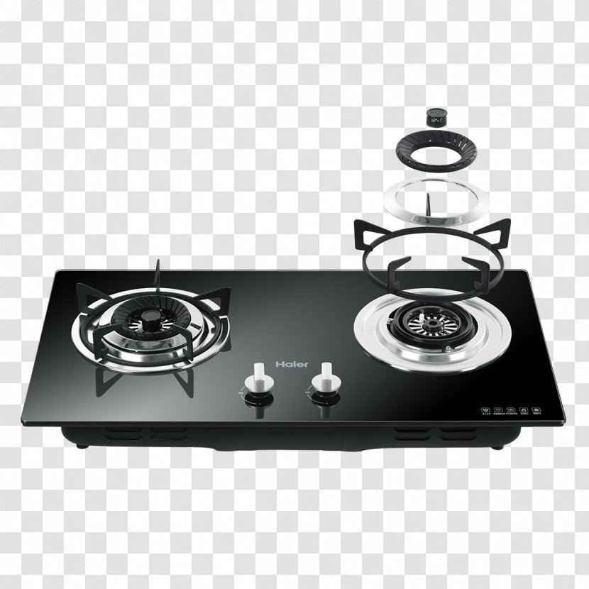 Gas Stove Haier Natural Exhaust Hood Fuel - Heart - Stoves Transparent PNG