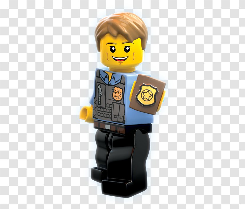 Lego City Undercover: The Chase Begins Wii U - Mccain - Police Transparent PNG