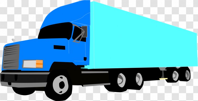 Semi-trailer Truck Car Clip Art - Semitrailer - TRANSPORTATION Transparent PNG