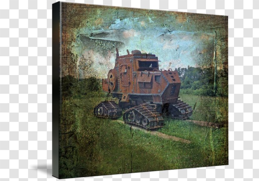 Combat Vehicle Painting Transparent PNG